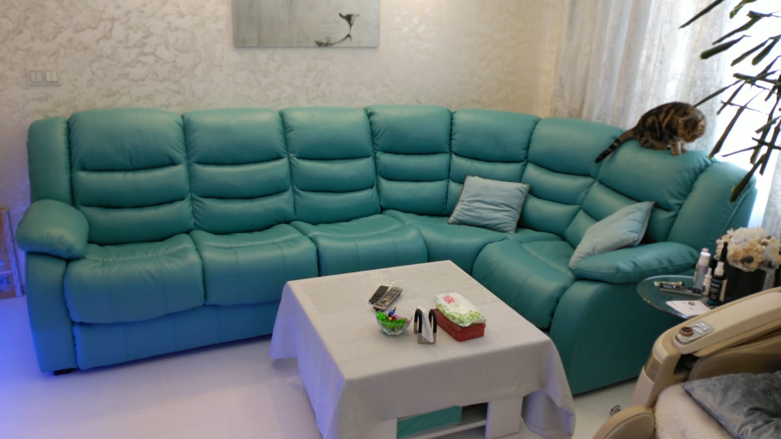 Перетяжка дивана на дому. Вязники